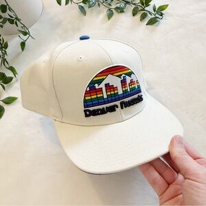 Denver Nuggets Mitchell & Ness Snapback Hat